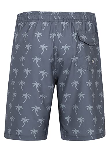 Image of BOJIN Mens Swim Trunks 9 inch Quick Dry Stretch Swim Shorts Mesh Lining Bathing Suits Swimwear Beach Shorts with Pockets