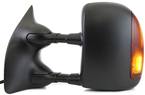 Kool Vue Mirror Driver Side Compatible With 1999-2007 Ford F-250 Super Duty, 1999-2007 F-350 Super Duty, 2000-2005 Excursion & 1999-2007 F-450 Super Duty Power Glass, Heated #TOP3