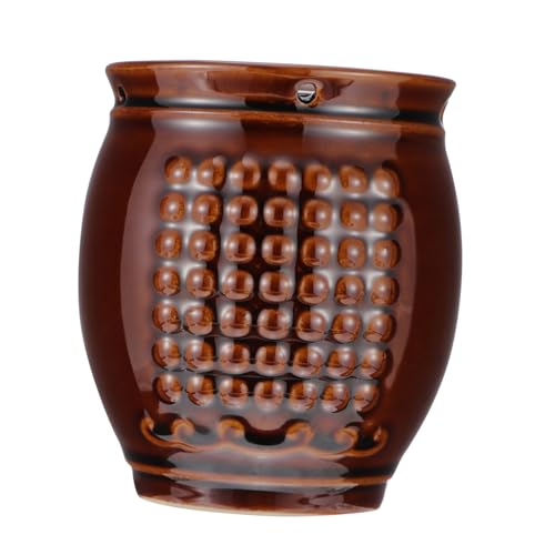 COLLBATH Ceramic Moxibustion Pot Moxibustion Box Scraping Cup Moxibustion Aaratus for