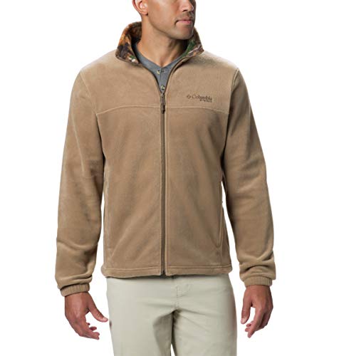Amazon.com: Columbia Men's PHG Fleece Jacket, Flax/Rt Edge, Small