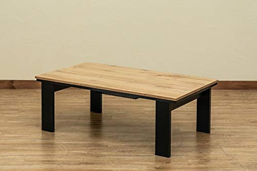モダンリビングコタツ　105×60　オーク Amazon.co.jp : モダンリビングコタツ105cm こたつテーブル