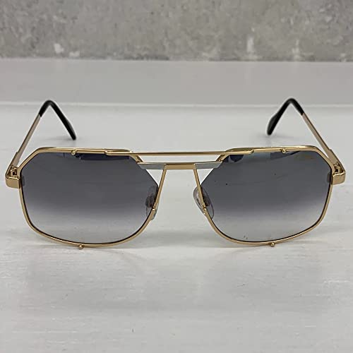 Cazal Legends 959 096 Sunglasses Men's Gold-White-Black/Grey Gradient Lens 59mm