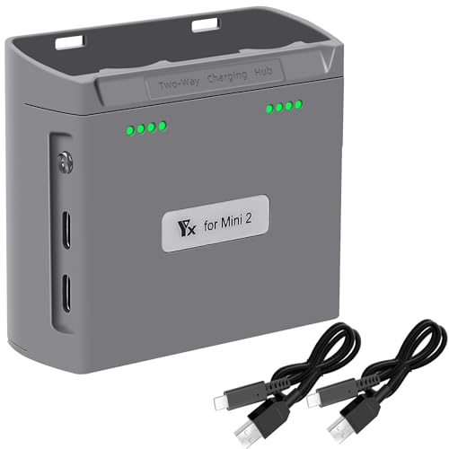 LYONGTECH Chargeur de Batterie pour DJI Mini 4K/2,Mini SE Drone,Station de Recharge bidirectionnelle Hub Accessoires