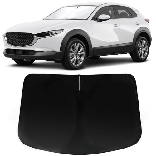 PAIMOHO Windshield Sun Shade for Mazda CX-30 2019-2025 2026, Car Front Window Sunshade with 240T Sun...