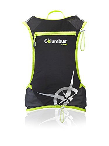 COLUMBUS Ura 2 Mochila de hidratación  Unisex Adulto  Black  Talla Única