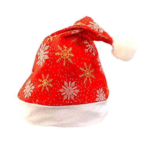 Preisvergleich Produktbild Heetey Weihnachtsschmuck Warme Geschenke Neue Weihnachtsmützen Erwachsene Kinder Weihnachtsmützen Weihnachtsdekoration liefert für Kinder Erwachsenen Weihnachtsmütze