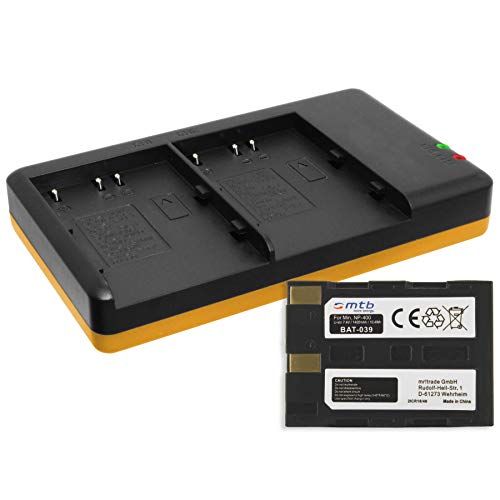 Caricare una o due batterie allo stesso tempo! | Adattatore di alimentazione USB non incluso (potenza di uscita consigliata per una velocità di caricamento ottimale: minima 2,1 amp.) Ideale per il viaggio: Può anche essere utilizzato con una batteria esterna come fonte di alimentazione.