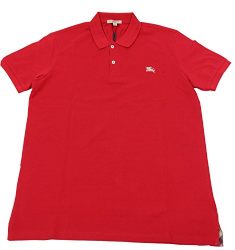 Preisvergleich Produktbild BURBERRY BRIT Herren Poloshirt Military RED Gr. XXL