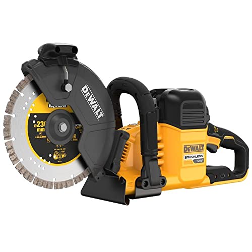 DEWALT DCS691 54 V XR Akku-Flexvolt Trennsäge, Scheibenschneider, 2 x 9 Ah Li-Ion