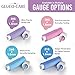 GLUCO-CARE Safety Lancets, Contact Activated, 30G x 1.8 mm, Pre loaded, Sterile, Box of 100, Convenient Fingerprick Device