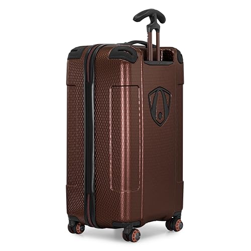 Image of Traveler's Choice Maxporter II Polycarbonate Hardside Trunk with Spinner Wheels, Red, 28-Inch Medium Trunk
