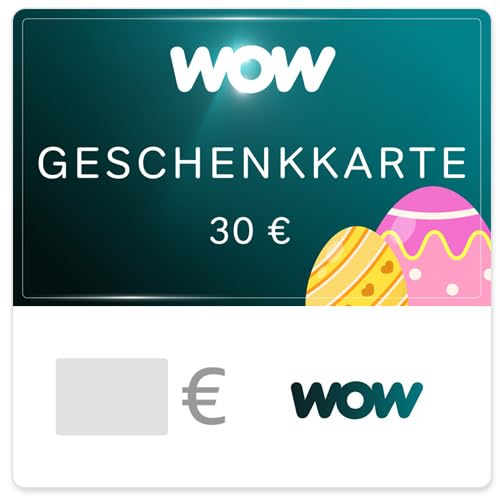WOW Streaming Guthabenkarte - für Deutschland - per E-Mail