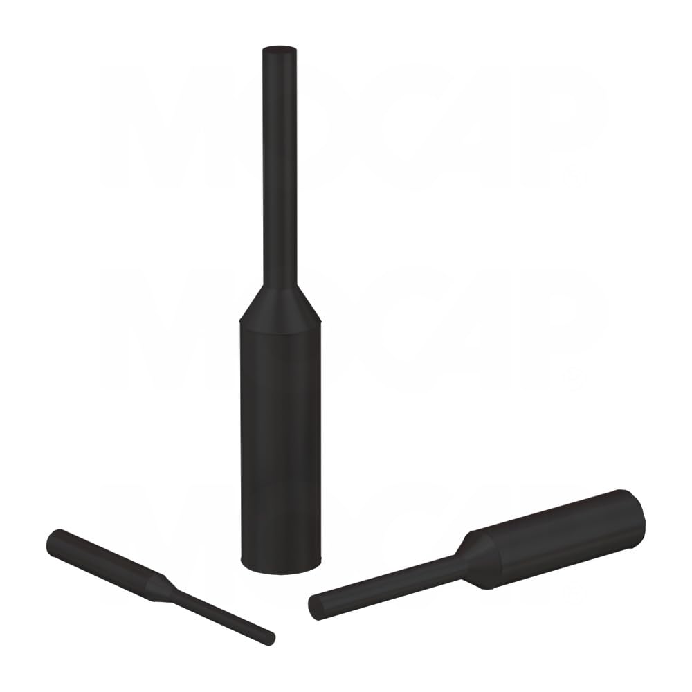 EPDM Pull Plugs - Black EPDM Pull Plug 0.109
