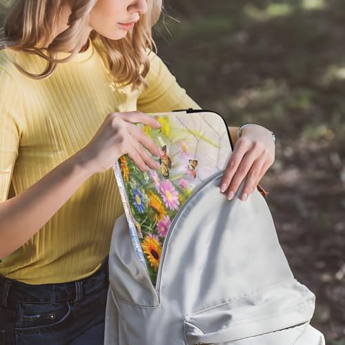 Funda para portátil de 13-14 pulgadas impermeable con diseño Butterfly miniatura 6