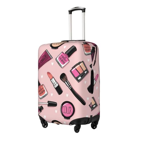 Modern Girl Cosmetic Print Luggage Suitcase Cover Protector Luggage Washable Covers With Concealed Zipper2