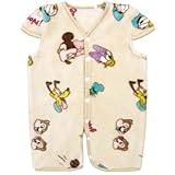 [un doudou] ふわふわ毛布の 2WAYスリーパー ディズニー ミッキー＆フレンズ 37×56cm カバーオール ニューマイヤー あったか素材 NZ1912-G