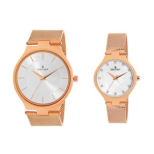 Escort Analog Silver Dial Unisexs Watch-E 2850-7248 RGM (B08FV6G49Y) Amazon Price History, Amazon Price Tracker