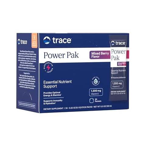 Trace Minerals Power Pak Electrolyte Powder Packets Cover