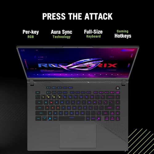 ROG Strix G16 Gaming Laptop 2025-16" FHD+ 165Hz Display, NVIDIA GeForce RTX 5070 Ti, AMD Ryzen 9 8940HX (fino a 5,2 GHz), Win11 Pro, KB retroilluminato, Wi-Fi 6E, con accessori (64 GB RAM, SSD da - Notebook - Immagine 2