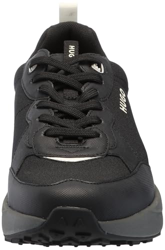 HUGO Mens Logo Tape Canvas Mix Sneaker2