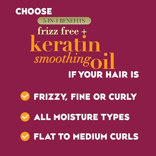 Ogx Frizz-Free + Keratin Smoothing Oil Shampoo thumb #2