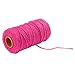 Produktbild SIXCUP 100 Yard Baumwollgarn Baumwollkordel Handstrickgarn Kettgarn Baumwollschnur Natur Kordel DIY Handwerk Basteln Macrame Artisan String,Natur Baumwollgarn 2mm (C)