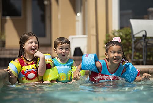 Image of Body Glove 13226-ONE-HULAGRL Kids Paddle Pal Hula Girl Learn to Swim Life Jacket, One Size