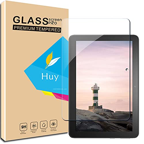 Huy NewモデルFire HD 8/Fire HD 8 Plus 用のガラスフイルム Fire HD 8 2020年発売 第10世代 用のフイルム 日本旭硝子製 強化ガラス 液晶 保護フィルム 貼り付け簡単 硬度9H 防指紋 透過率98.5%