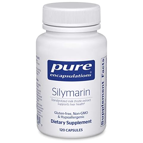 Pure Encapsulations Silymarin: Liver Support Supplement Cover