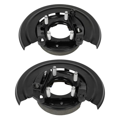 Image of SCITOO 926-272 926-273 Brake Backing Plate Rear Left & Right | For Ford For F-250 Super Duty 2005-2010,For Ford For F-350 Super Duty 2005-2012,For Ford For F-450 Super Duty 2011-2012 2PCS