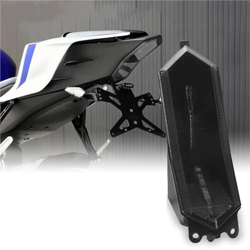 Feu arrière de moto intégré clignotant pour rouler de nuit en Yamaha R6 et YZF R7