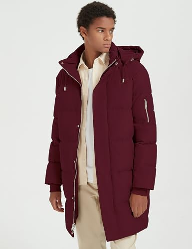 Orolay Men’s Thickened Down Jacket Winter Warm Down Coat3