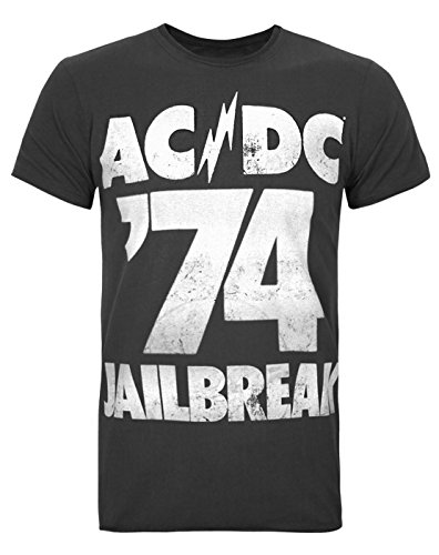 Hombres - Amplified Clothing - AC/DC - Camiseta (M)