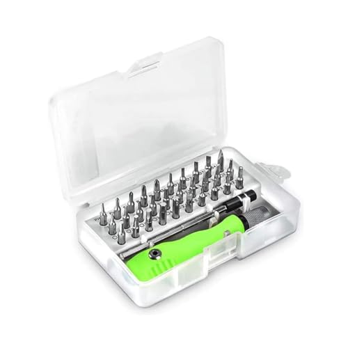 Image of Sulfar 32 in 1 Interchangeble Multipurpose Mini Screwdriver Set Magnetic Slot Wrench Bits Repair Tools Kit Set Combination Screwdriver Set for Home Appliance,Laptop,Mobile,Computer