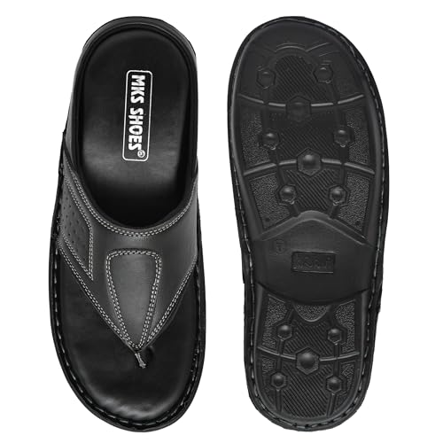 Image of MKS Shoes Men Synthetic Leather Sandal