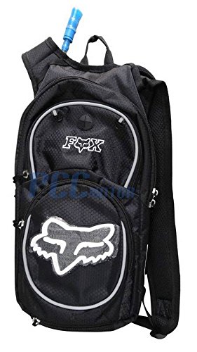 PCC MOTOR Fox Motocross Hydration Backpack Apparel 2L Water Bag Tank Back Hiking Bike WB01