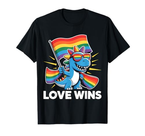 Dinosaure LGBTQIA+ LGBT Pride Month T-Shirt
