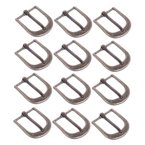 Holibanna Men's Dress Accessory 24pcs Alloy Belt Buckle Set Vintage Style for Jeans and Waist Belt Buckle