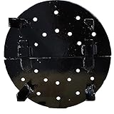 SIMOND STORE 20' Diameter Baffle Burner Plate for Tandoor Clay Oven with legs | Tandoori Oven Baffle...