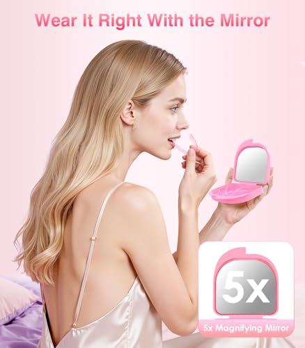 Image of Anti Grinding Guard, Transparent Pink, Large (4 Pack), Mouth Guards
