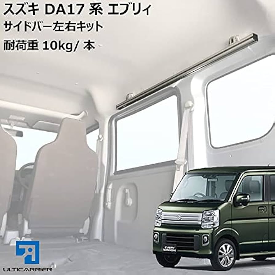 エブリィ　キャリア　DA17 DA64 サンシェード　NV100クリッパー　2 Aizu マルチシェード・シルバー／グレー リア（5枚）セット