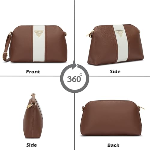 Image of Lavie Signature Women's Mono Georgia Crossbody Sling Bag | Ladies Purse Handbag | Gift For Women