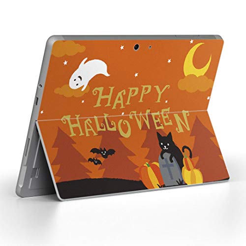 igsticker Surface Go/Surface Go 2 専用スキンシール サーフェス go シール スキン 保護 フィルム ステッカー アクセサリー 015658 ハロウィン かぼちゃ おばけ