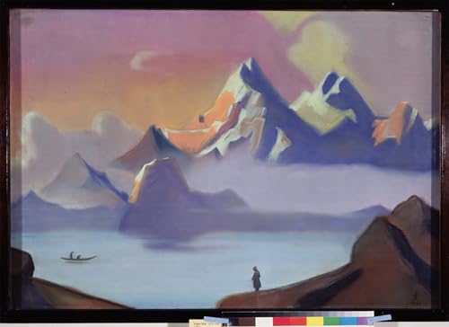 Affiche Tibet Nicholas Roerich poster reproduction d'art sur toile déco 60x90cm