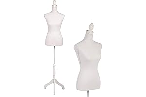 FDW Adjustable Female Dress Model Mannequin Display Torso Form