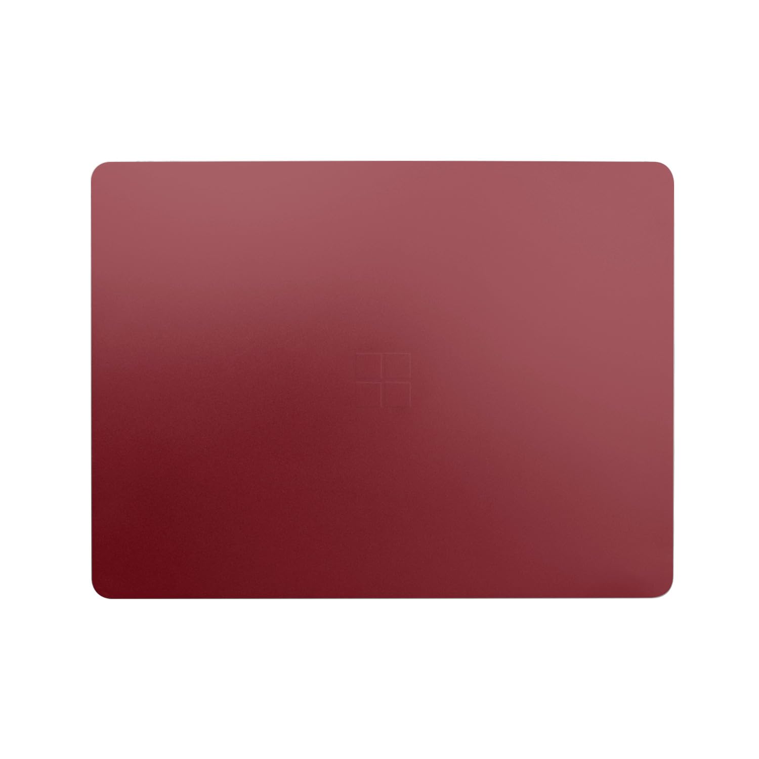 Laptop Skin Compatible with Microsoft Surface Laptop 8 13" (2025) - Solid Burgundy - Premium 3M Vinyl Protective Wrap Decal Cover - Easy to Apply | Crafted in The USA by MightySkins