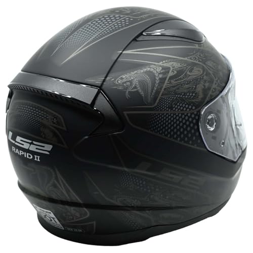 Image of LS2 Helmets Rapid II Full Face Motorcycle Helmet (Dreamcatcher Chameleon /White - X-Small)