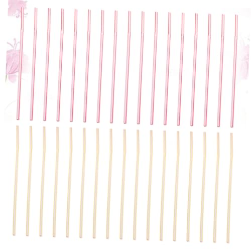 600 pitillos plásticos flexibles desechables para fiesta miniatura 4