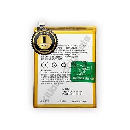 Image of BLP649 Battery for Oppo A83-2018 / CPH1729, CPH1821 A1 / A83T / Battery with 1 Year Warranty** (R132)
