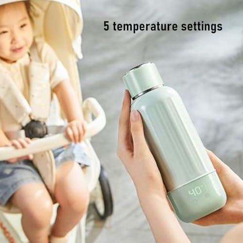 Hervidor eléctrico portátil FOSA 500ml verde miniatura 6